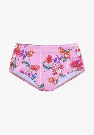 Sunseeker, HIGHWAIST - Bikini bottoms - rosa/bedruckt
