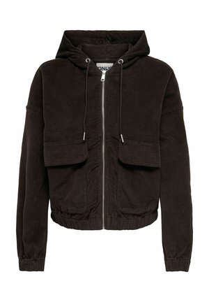 ONLY, ONLKENZIE L/S CORD JACKET PNT NOOS - Veste légère - black coffee