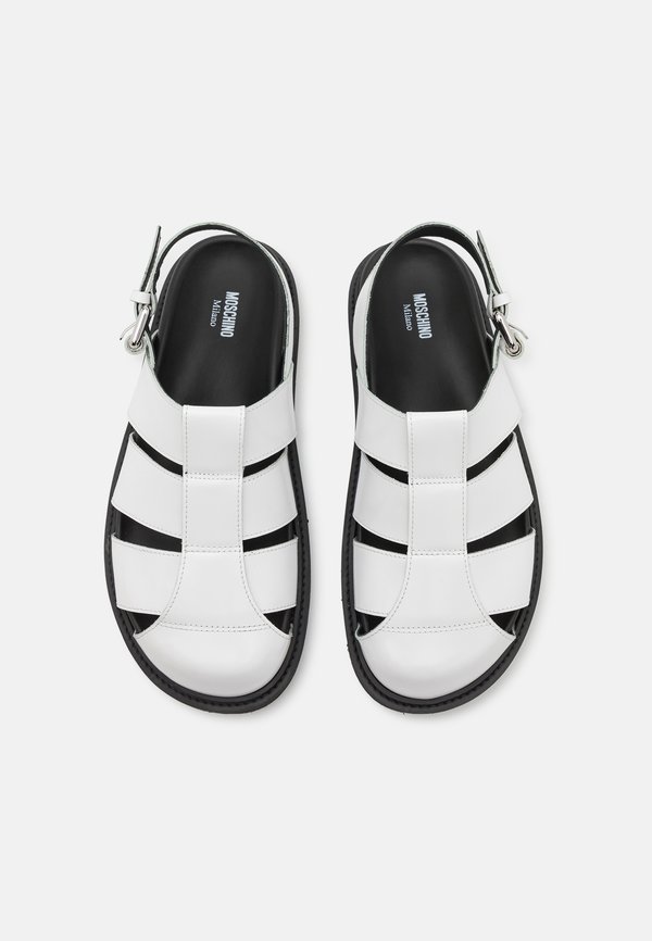 SPORTY - Sandals - bianco3