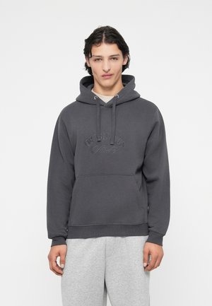 JORBLEECKER BRANDING HOOD - Jersey con capucha - asphalt