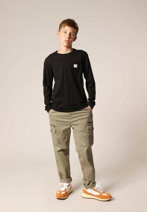 DEELUXE ORIGINAL BUMP - T-shirt à manches longues - schwarz