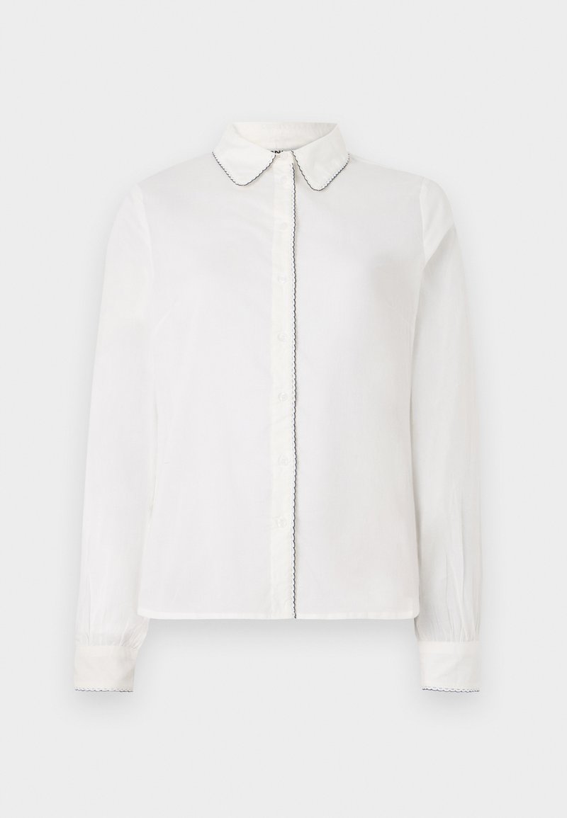 Only Overhemdblouse crème