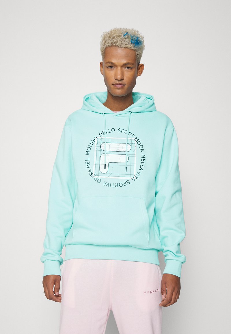 Fila REEVES HOODY - Camisola - eggshell blue