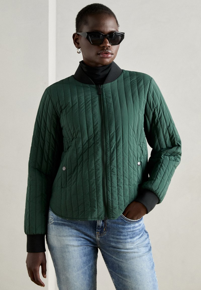Scotch & Soda REVERSIBLE QUILTED - Bomber jakna - amsterdam green