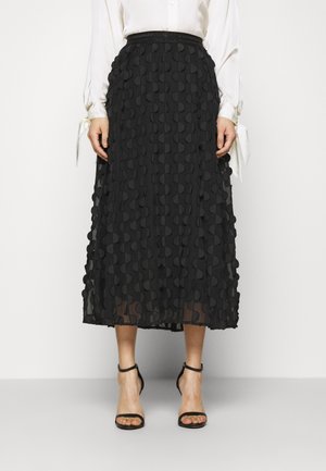 FLORA SKIRT - A-line skirt - pitch black