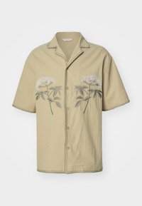 PIER EMBROIDERY UNISEX - Skjortebluser - beige