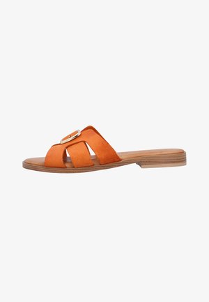 Gusti Leder, SHOES TINE - Slip-on sandaler - orange