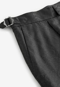 Next REGULAR FIT  TONAL TUXEDO - Püksid - black