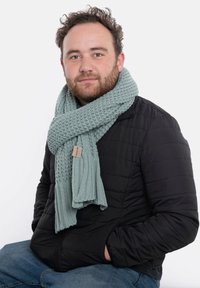 Knit Factory ROBIN - Sjaal - stone green