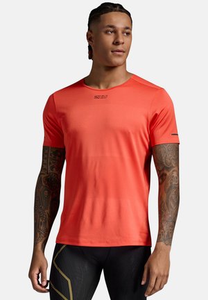 LIGHT SPEED - Sports T-shirt - ember black reflective