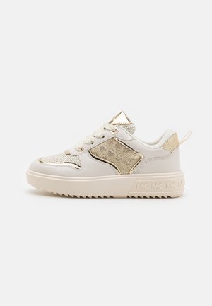 EMMET RUMI UNISEX - Baskets basses - vanilla/pale gold glitter