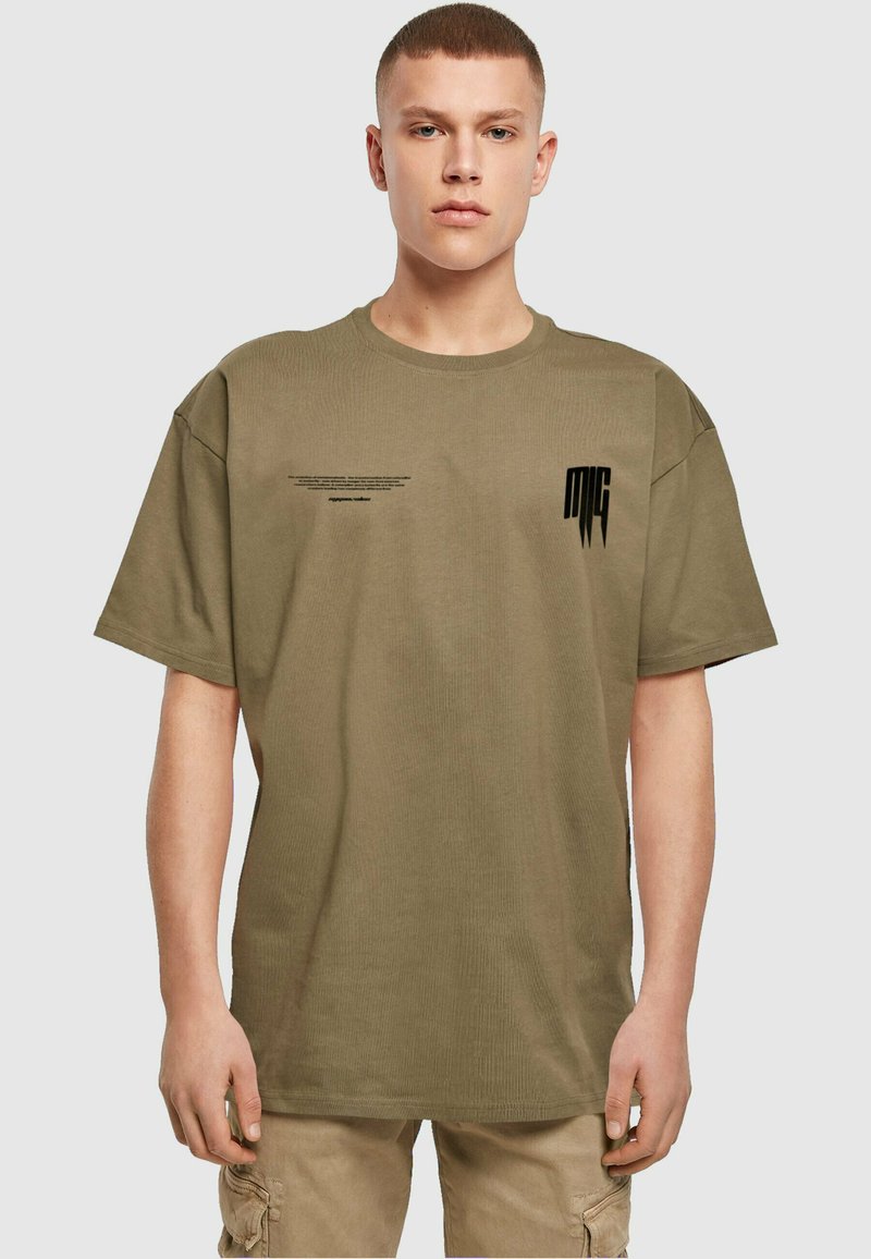 MJ Gonzales METAMORPHOSE - T-shirt print - olive/olijfgroen - Zalando.nl