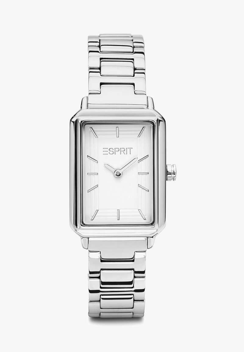 Zirkonia Steinen Damenuhr Esprit Eckig Damenuhr Silber Eckig