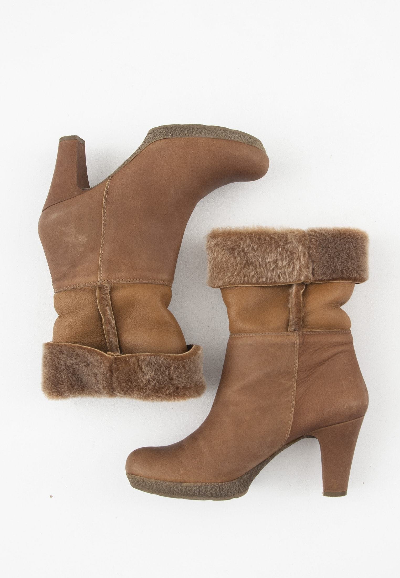 Unisa Botines de tacón - brown/marrón - Zalando.es