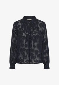 Non sélectionné, dark navy blurred flower