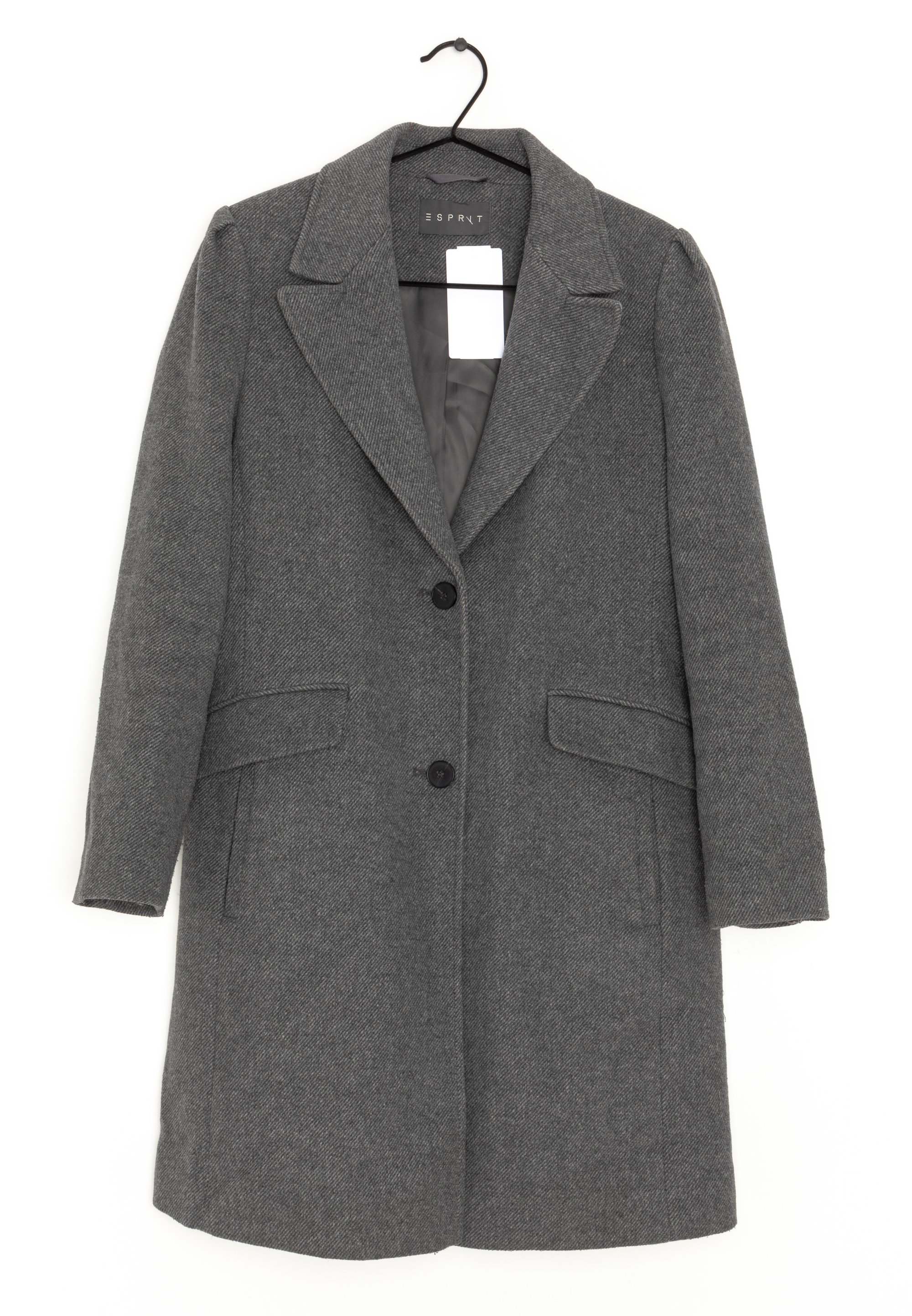 Grey Hellgrauer Mantel Damen Esprit Damen Esprit Mantel Tailliert