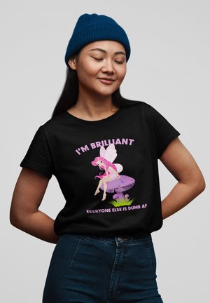 Henry Tiger POP CREATURE BRILLIANT - T-shirt print - black