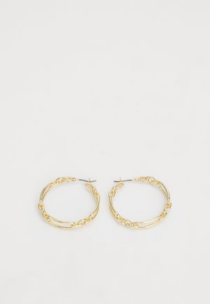 LINK HOOP - Øreringe - gold-coloured