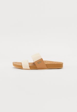 CUSHION VISTA - Sandalias planas - off white