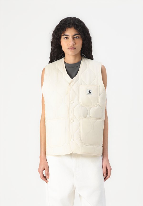 SKYLER VEST - Waistcoat - natural