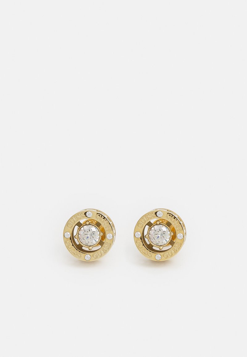 Guess SOLITAIRE - Boucles d'oreilles - yellow gold-coloured