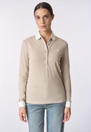 A MANICHE LUNGHE - Polo - beige