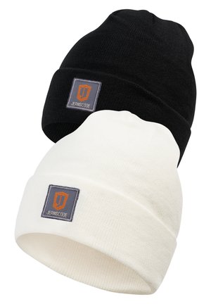 2 PACK  VULCANO - Beanie - offwhite/ black