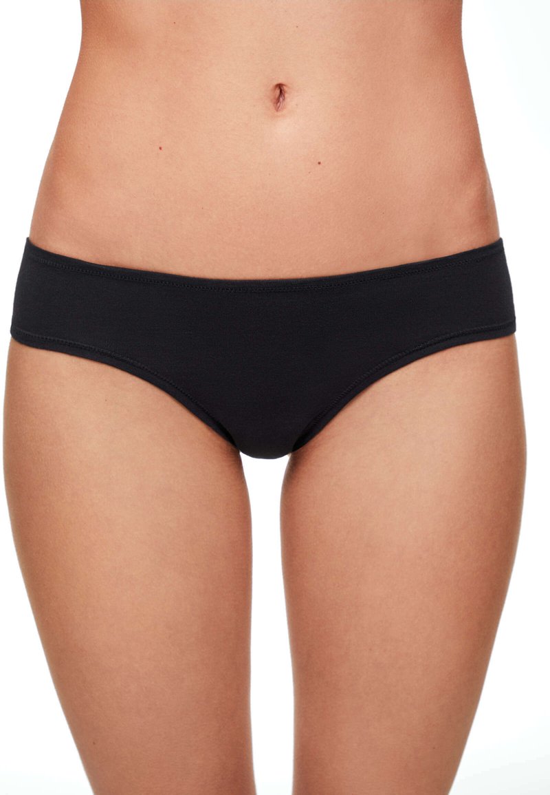 OYSHO - 3 PACK CHEEKY BRAZILIAN - Slip - black, Vergrößern