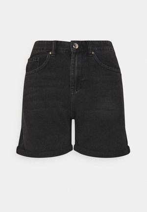 Jeansshort - black denim