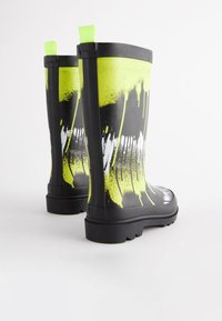Next Botas de agua - black fluro splat