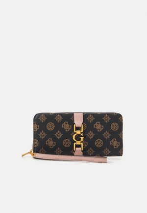 BRIANA LARGE ZIP AROUND - Portfel - mocha