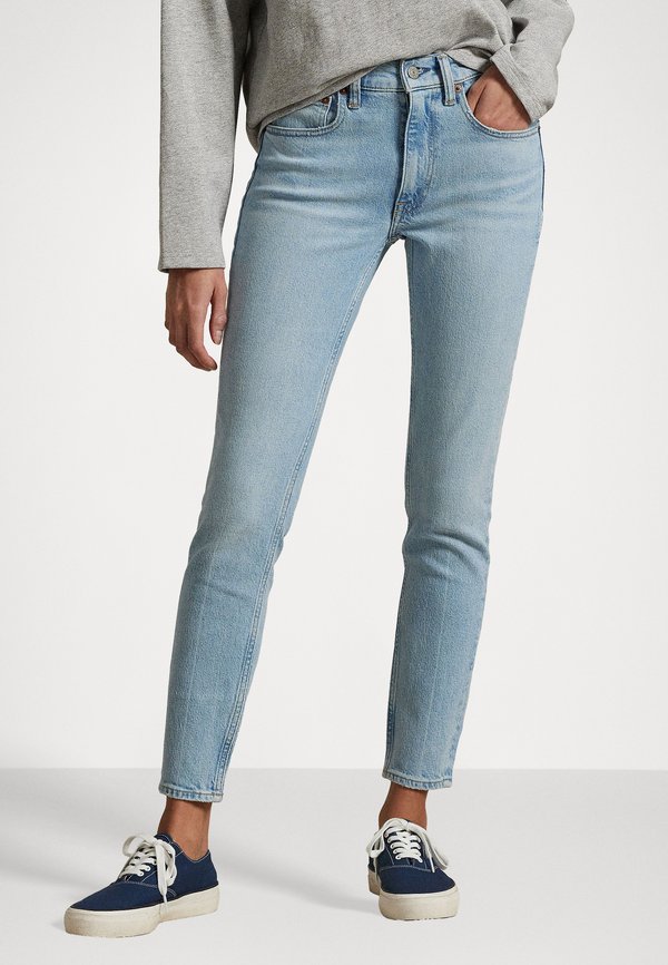 MID RISE SUPER SLIM JEAN - Jeans Skinny Fit - dulah wash