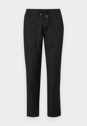 Ron Dorff TRAVEL - Pantalon classique - black