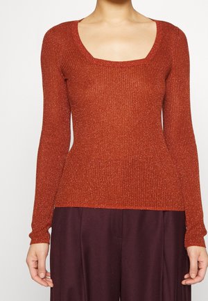 Pullover - dark red