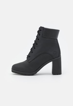 Bottines à lacets - black