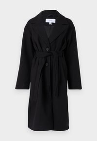 VIPOKO LONG BELT COAT - Cappotto classico - black