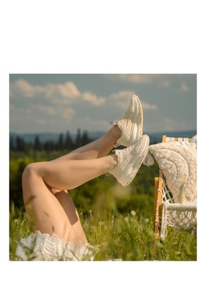 Relaks, PÓŁBUTY DAMSKIE - Αθλητικά παπούτσια - beige r
