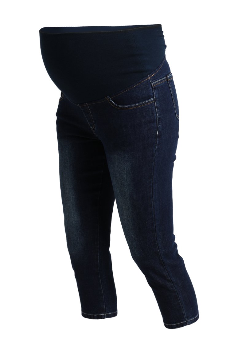 Spring Maternity Jeansshort donkerblauw
