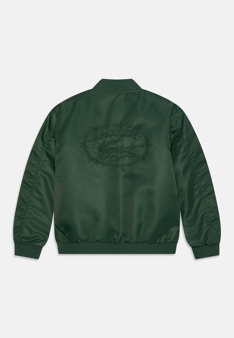 Lacoste UNISEX Chaquetas bomber dark green/verde oscuro