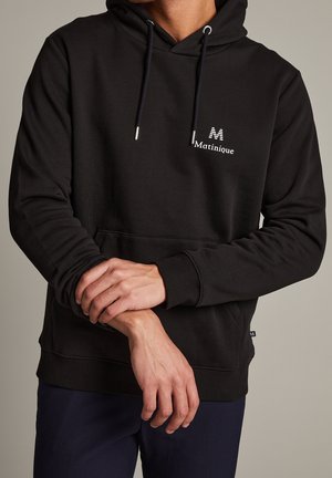 Kapuzenpullover - black