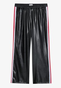 UNISEX - Auduma bikses - black