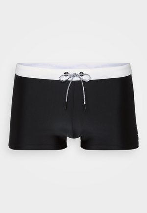 SWIM TRUNKS BICOLOR - Swimming trunks - black