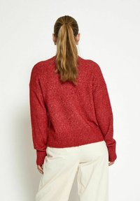 Desires NECK - Svetr - m cardinal red melange