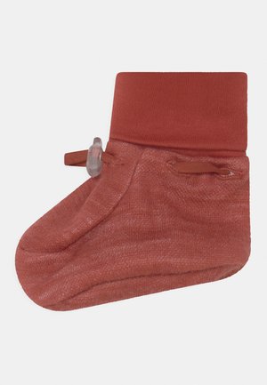 BOOTIES DOUBLE LAYER UNISEX - Socks - chili red
