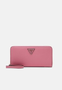 Guess LAUREL LARGE ZIP AROUND Geldbörse pink Zalando
