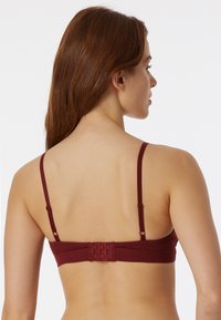 Schiesser MIT HERAUSNEHMBAREN PADS - PURE - Sujetador sin aros - terracotta