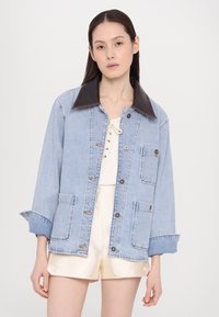 sandro JACKET Veste en jean bleu jean clair/bleu ZALANDO