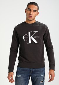 Calvin Klein Jeans CREW NECK - Sweatshirt - meteorite
