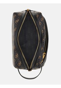 Guess VEZZOLA SMART BEAUTY CASE UNISEX - Toalettmappe - braun