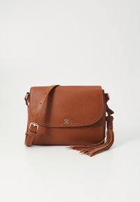 LEATHER - Ülerinna-kott - cognac